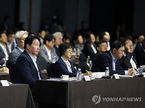 이천포럼 2025 참석한 최태원 회장