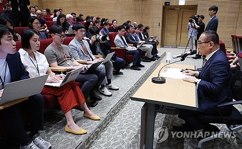 위성락 안보실장 기자간담회