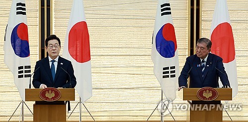 李대통령 "한일 서로에 도움되는 방향으로 협력할 최적의 파트너"_정지서