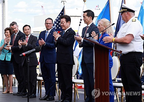 필리조선소 찾은 李대통령 "마스가 기적 현실로 빚어내자"_정지서
