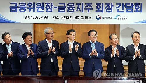 금융지주 회장, 내달 IMF 총회 총출동…해외 투심 달랜다_이현정