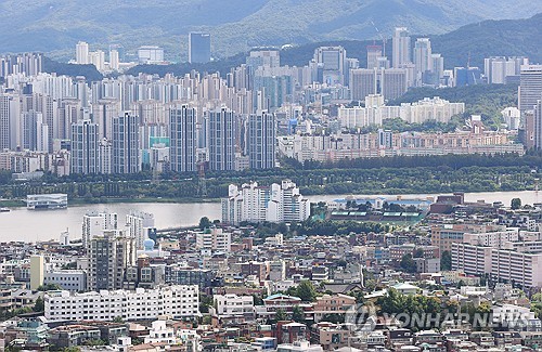 서울 아파트 전경