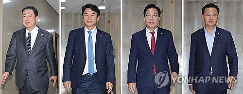 여야, 본회의 앞서 '2+2' 회동…정부조직법 등 합의 도출 실패_황남경