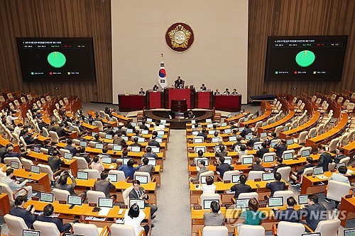 '검찰청 폐지·기재부 분리' 정부조직법, 국회 본회의 통과_온다예