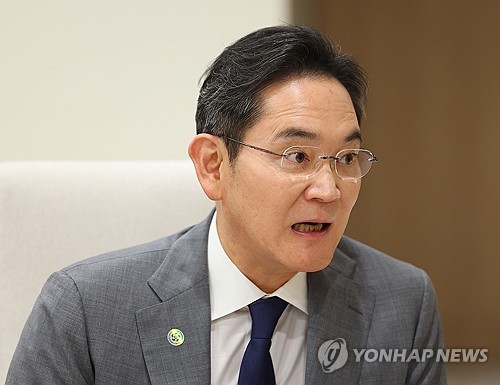 발언하는 이재용 삼성전자 회장