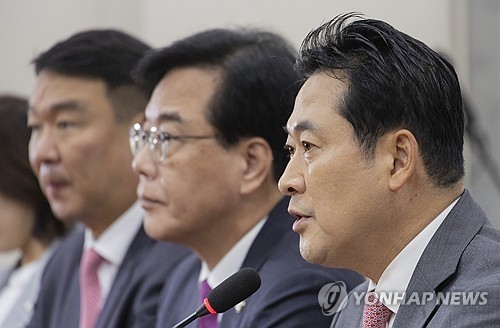장동혁 "국감서 이재명 정권 총체적 실정 밝힐 것"_황남경