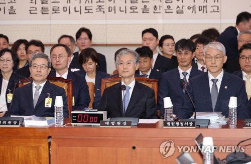 '조희대 국감' 여야 격돌…與 "대선개입 의혹 해명"·野 "李 무죄 만들기"_온다예
