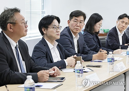 김정관 장관, 조지아 현장 간담회