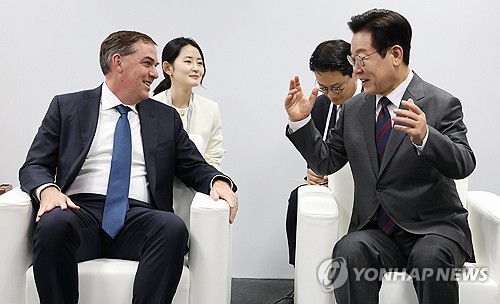 이재명 대통령, 아마존웹서비스 CEO 접견