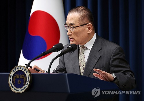 안보실장 "핵잠 국내 건조로 정리…전작권 환수 임기내 추진 가능"_황남경