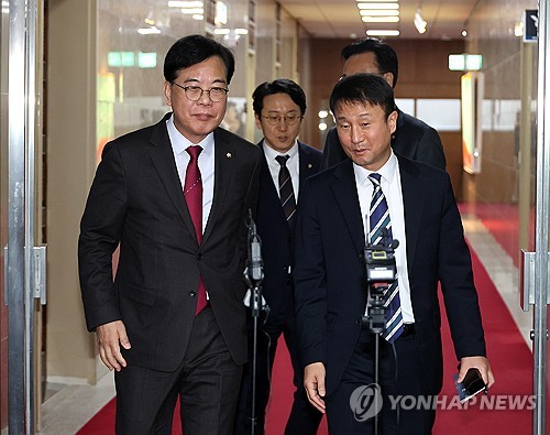 여야, 대미투자특별법 처리 특위 구성…野 '비준' 요구 철회(종합)_황남경