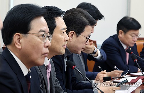 장동혁 대표, 최고위 모두발언