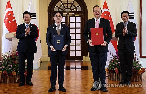 한-싱가포르, 통상·원전 협력 고도화…FTA 개선협상 개시_윤은별