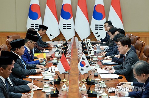 韓·인니, 핵심광물·AI·금융 협력…MOU 16건 체결_정지서