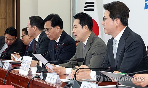 장동혁 대표, 최고위원회의 발언