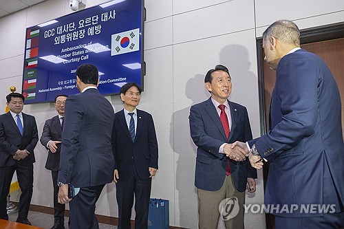 국회 외통위, 중동 7개국 대사와 면담…"안정적 원유 공급 협력"_온다예