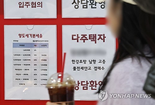 다주택 양도세 중과 부활 앞두고 집합건물 다소유지수 27개월래 최저_정필중