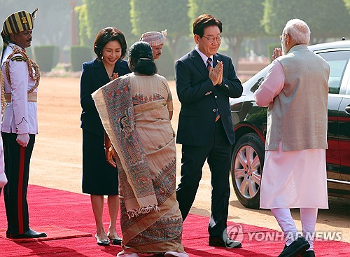 李대통령, 한·인도 비즈니스 포럼 참석…이재용·정의선·구광모도 동행_정지서