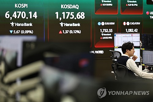 [증시-마감] 코스피 약보합 마감…코스닥, 25년여 만 1,200선 돌파_전병훈