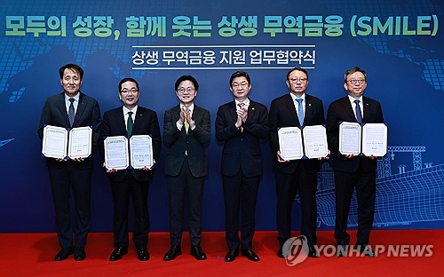 상생 무역금융 지원 업무협약식