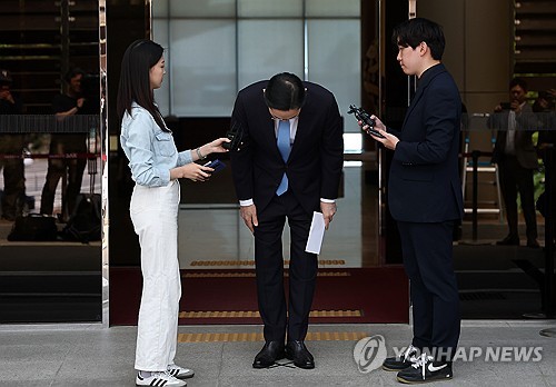 사죄 인사하는 이재용 회장