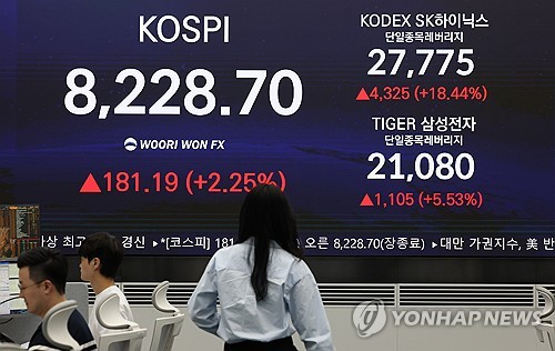 [증시-마감] 코스피, '삼닉'쏠림에 사상 최고치…코스닥 3%대 급락_이규선