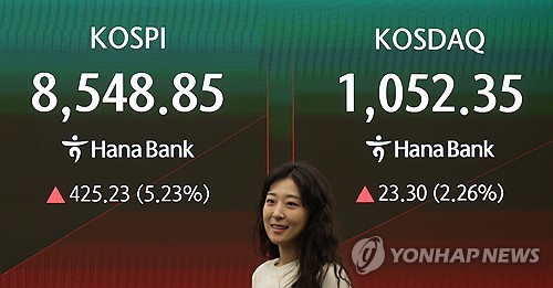 '돌아온 외국인'…코스피 종전 합의에 5.2% 급등_신민경