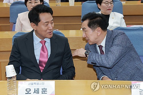 오세훈, 장동혁 사퇴론에 "변화 서두르면 부작용 생겨"_온다예