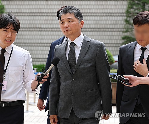 김범수 카카오 미래이니셔티브센터장, 항소심 공판 출석