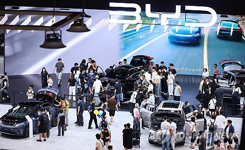 BYD 전기차, 내일부터 보조금 못 받는다…정부 평가 탈락_윤은별