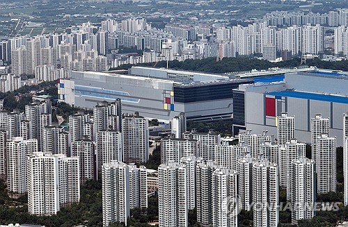 경기도 화성시 동탄역 일대 아파트 단지 모습