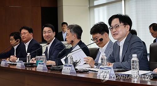 국민성장펀드-M.AX 프론티어 프로젝트, 발언하는 김정관 산업장관
