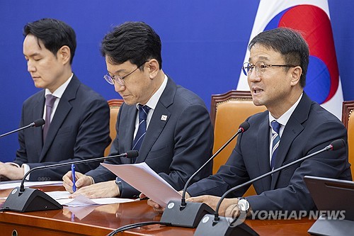 한병도 당 대표 권한대행 정책조정회의에서 발언