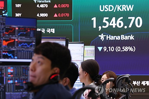 환율 하락 출발