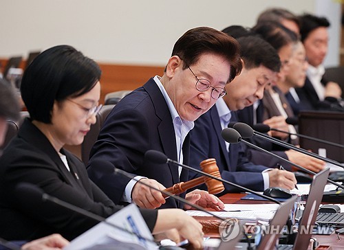 이재명 대통령, 국무회의 개회