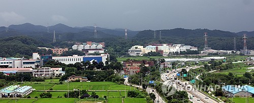 용인 반도체 국가산단 예정 부지