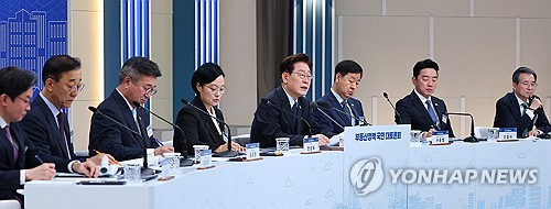 이재명 대통령, 부동산 토론회 발언