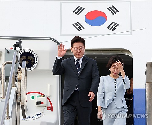 이재명 대통령, 샌프란시스코 도착