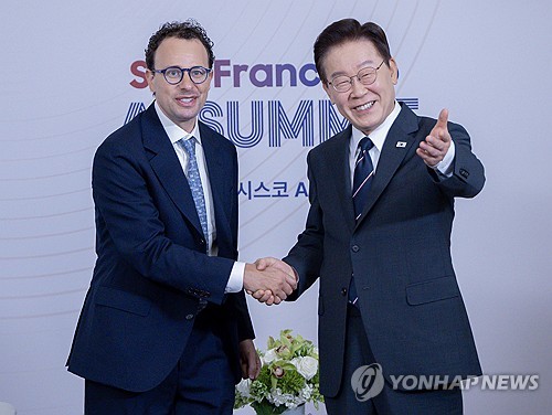 이재명 대통령과 다리오 아모데이 앤트로픽 CEO