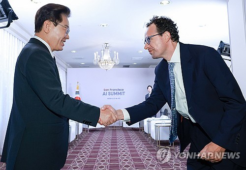 이재명 대통령과 다리오 아모데이 앤트로픽 CEO