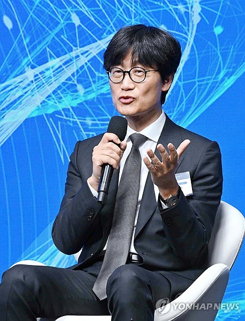발언하는 이해진 네이버 이사회 의장
