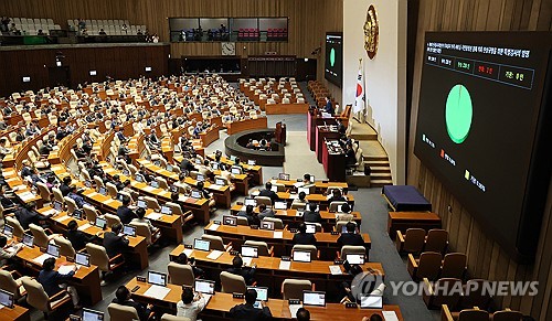선관위 특검법 본회의 통과