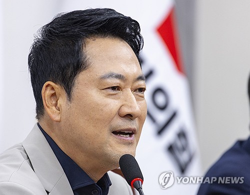 국민의힘 장동혁 대표 기자간담회