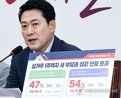 부동산 정책 정상화 특위, 발언하는 장동혁 대표