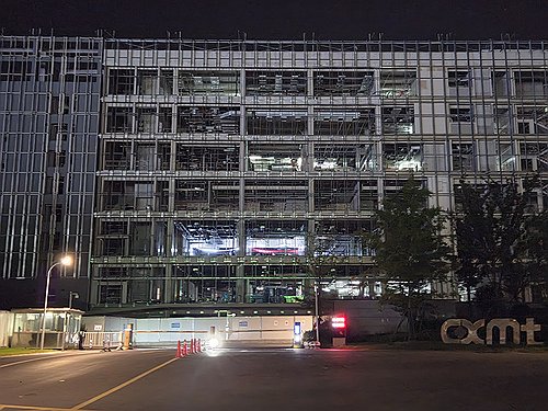 허페이 CXMT 반도체 공장 건설 현장