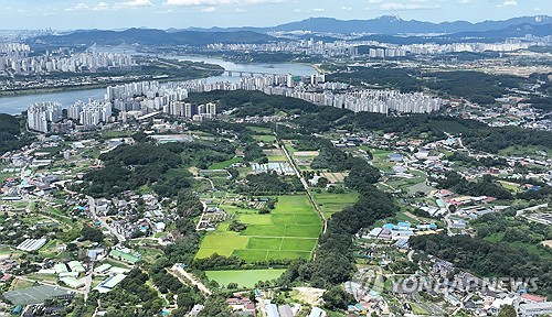 신규 공공주택지구로 선정된 남양주 와부읍 덕소 일대