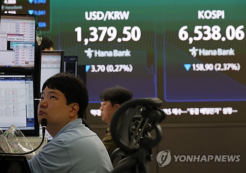 코스피 하락 출발
