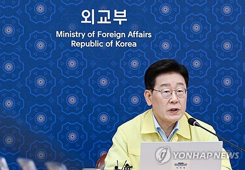 이재명 대통령, 네팔 홍수 대응 긴급회의 발언
