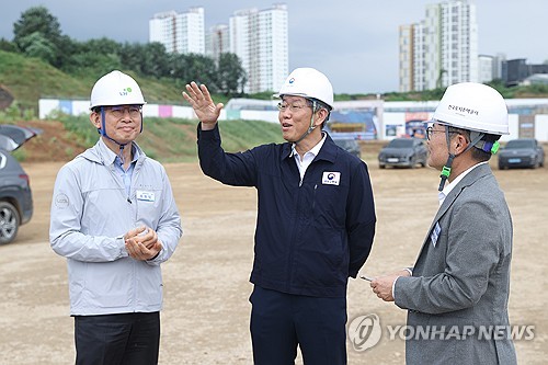 남양주 신규택지 찾은 김이탁 국토부 차관