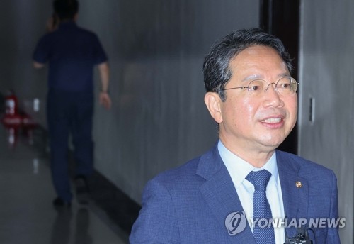 지명 소감 밝히는 김승원 법무부 장관 후보자